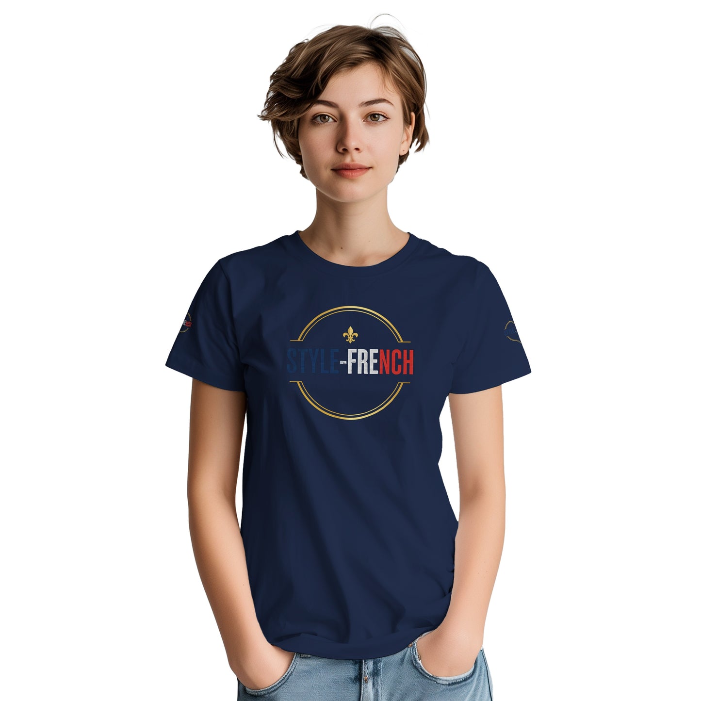 T-shirt Unisexe Bordeaux Ville de France – Coton Épais Premium