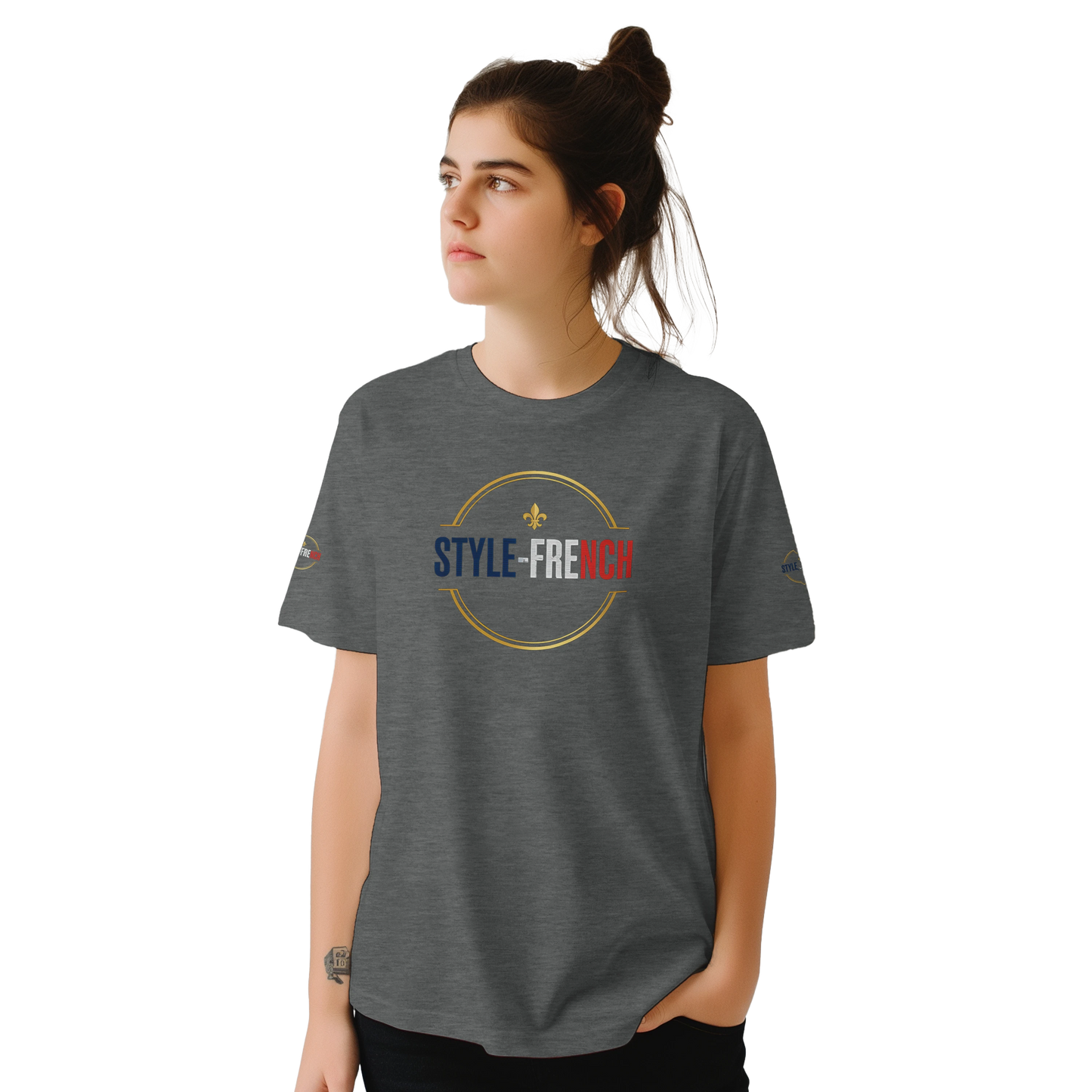 T-shirt  femme L'âme de France – Premium Cotton Tee with Classic French Design