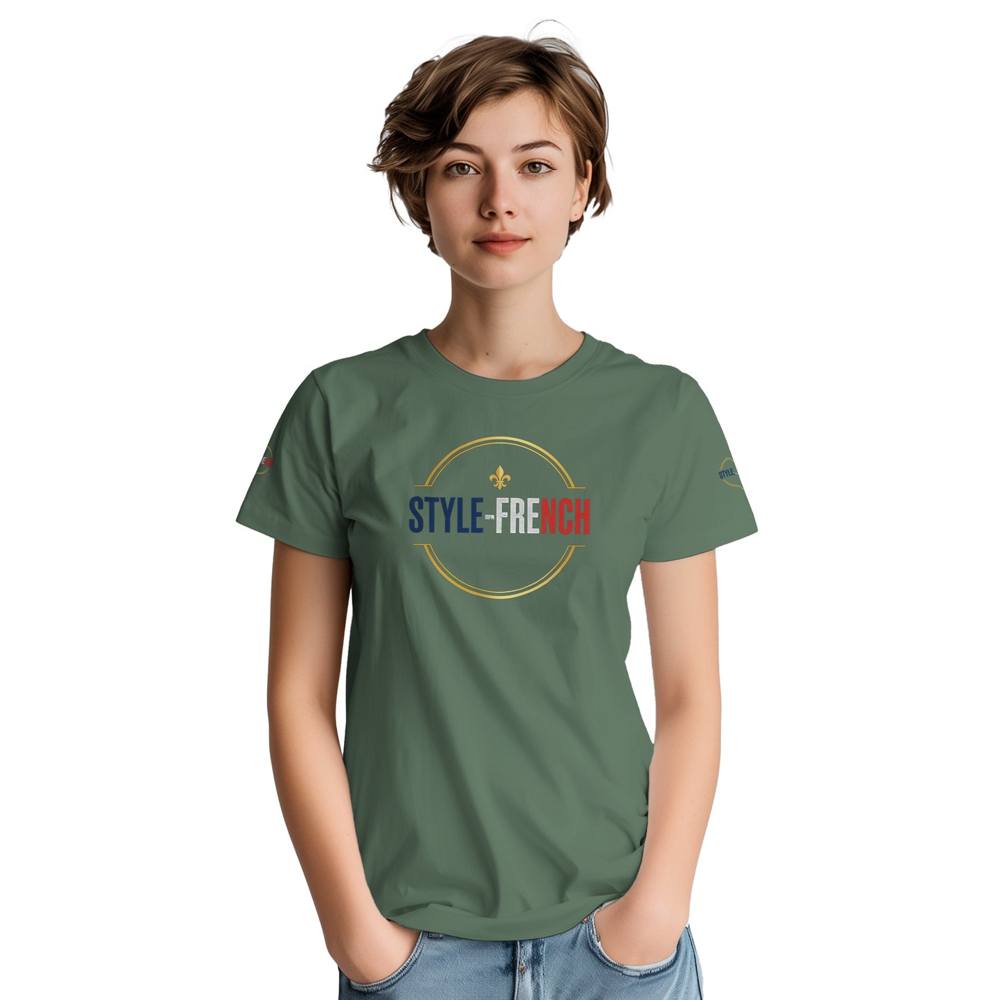 T-shirt Unisexe Bordeaux Ville de France – Coton Épais Premium