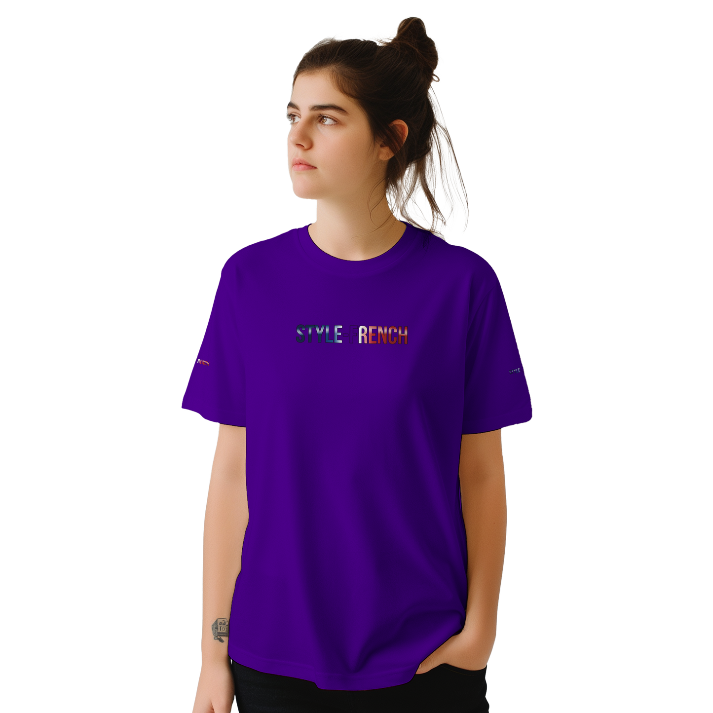 T-shirt Femme 'On ne nous arrête pas' – Coton Doux Premium