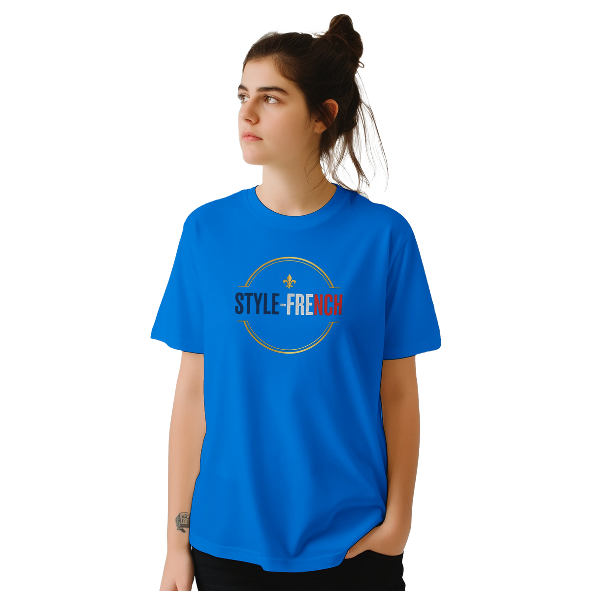 T-shirt  femme L'âme de France – Premium Cotton Tee with Classic French Design