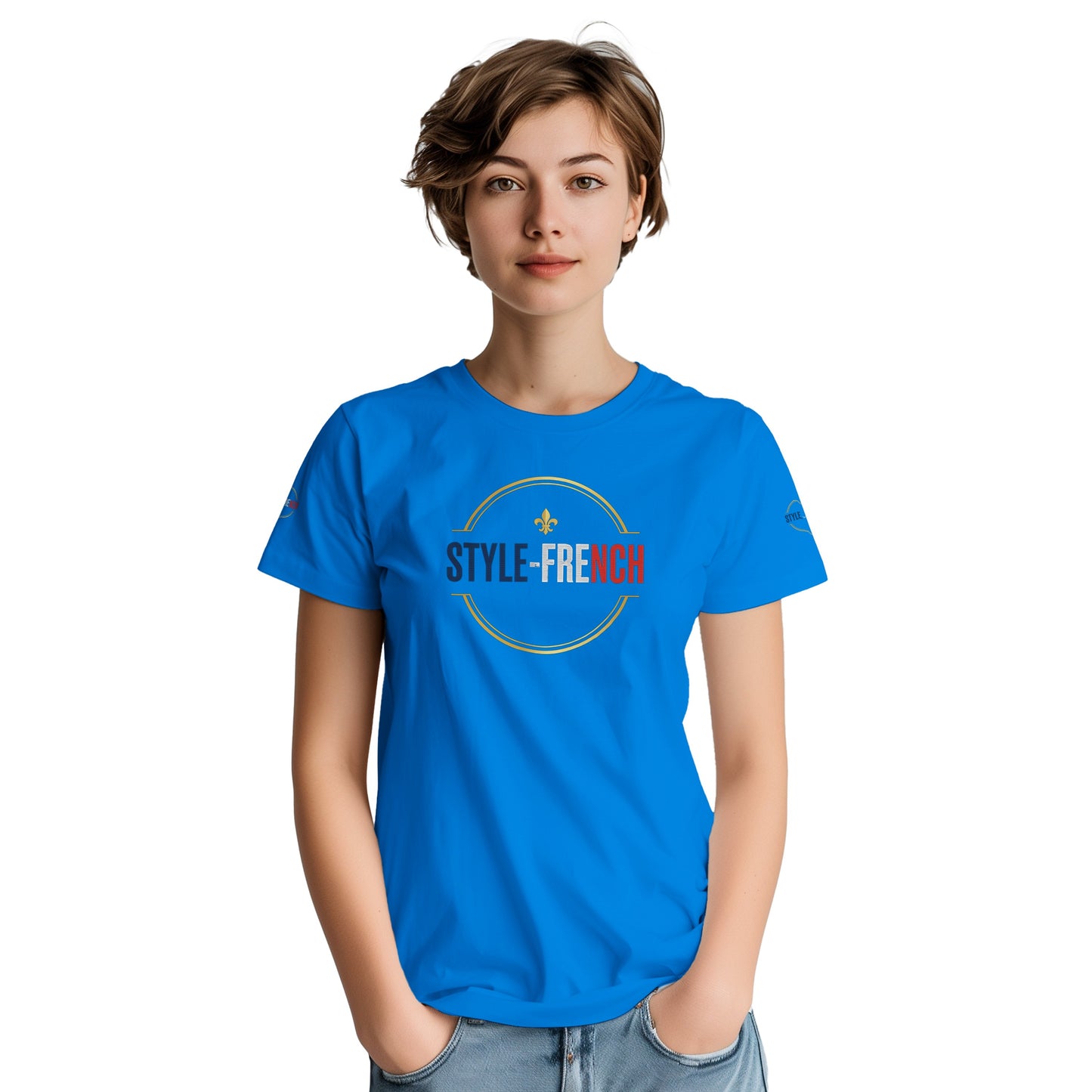 T-shirt Unisexe Bordeaux Ville de France – Coton Épais Premium