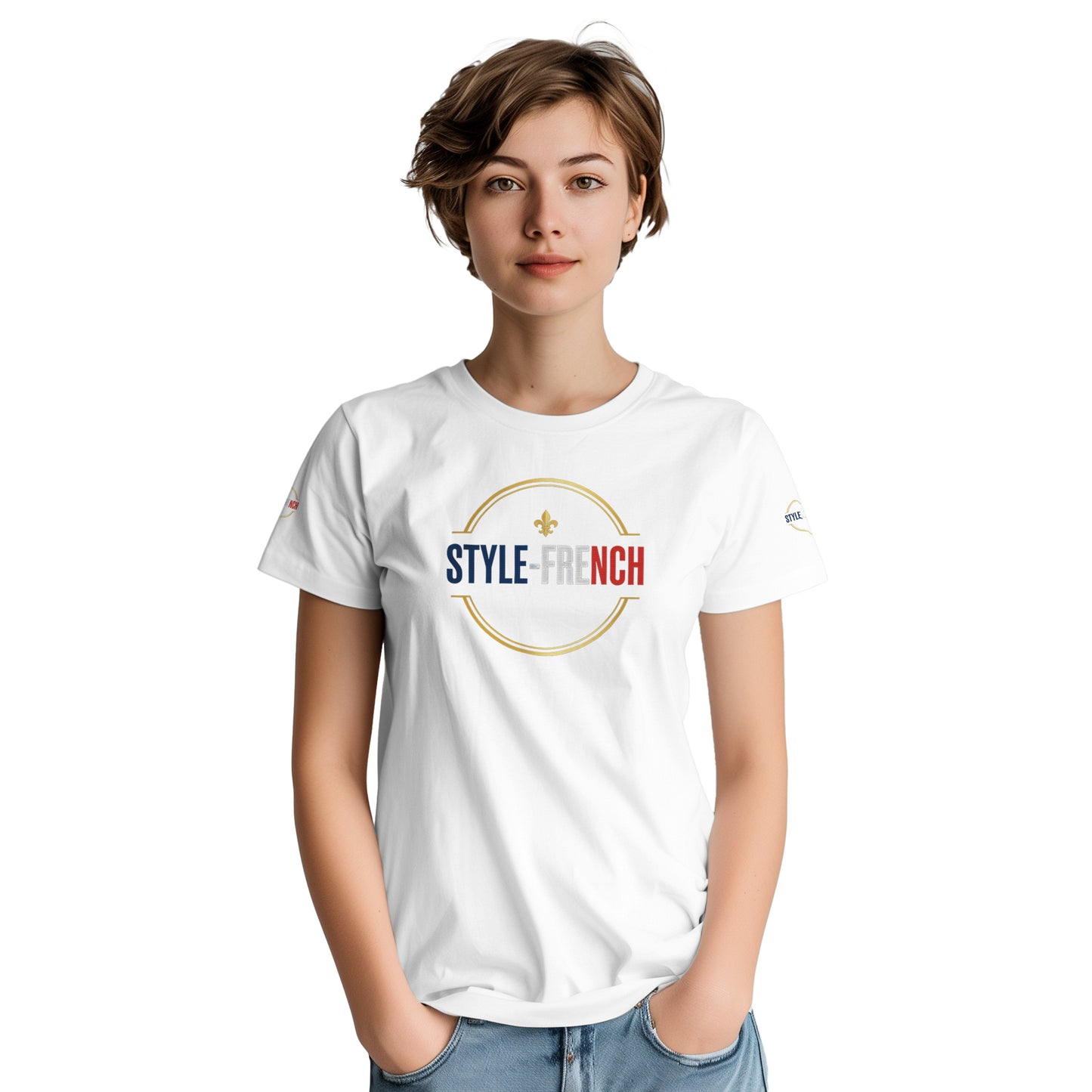 T-shirt Unisexe Caen - Ville de France - Design Classique en Coton