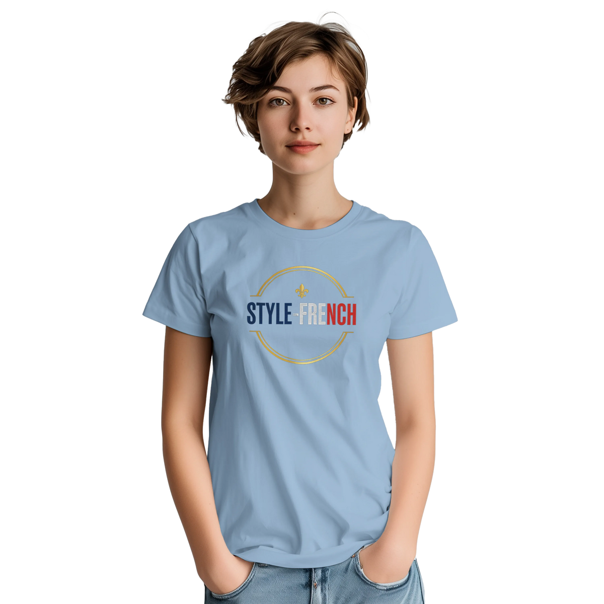 T-shirt Femme Jeanne d'Arc - Symbole Iconique en Coton Premium