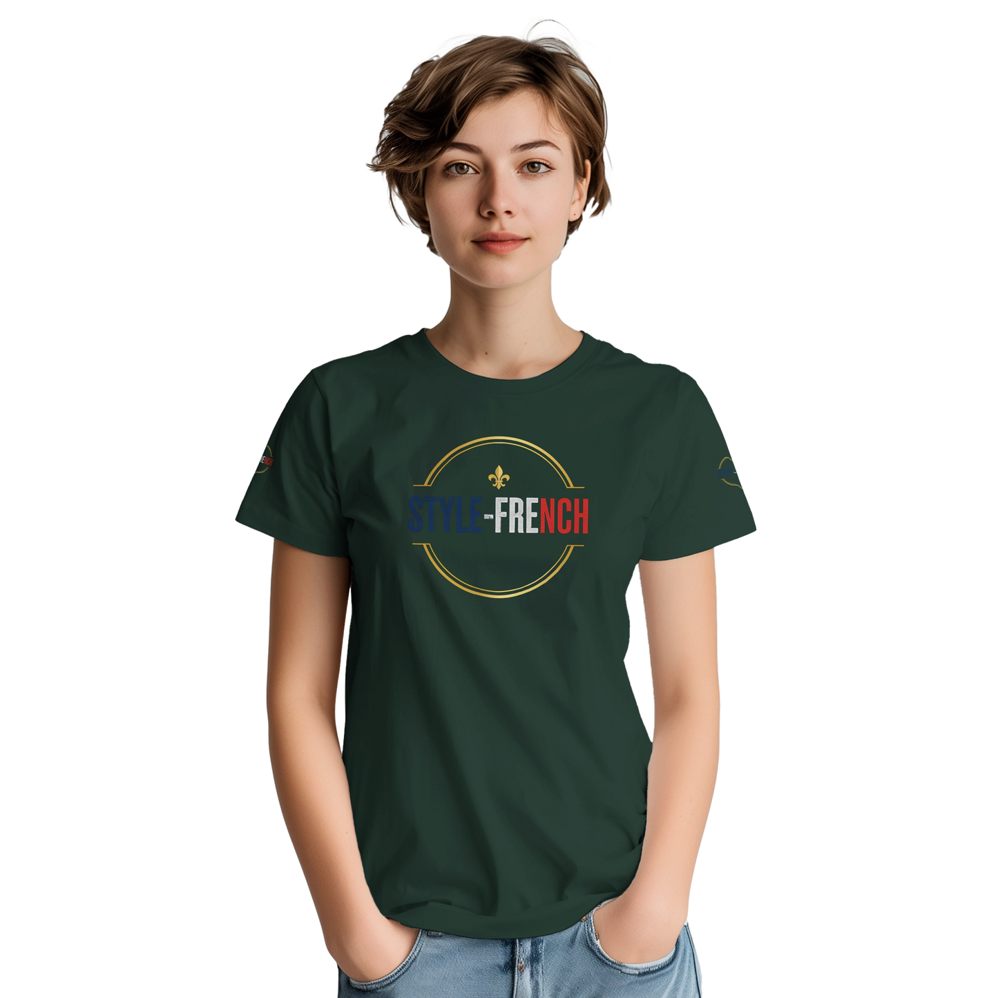 T-Shirt  Auvergne -Rhône -Alpes – Coupe Confortable et Durable