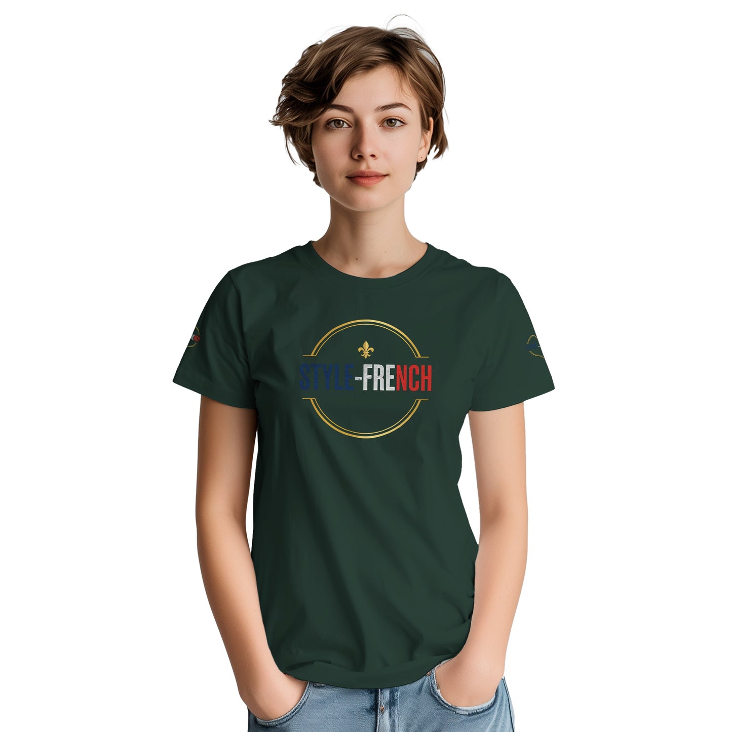 T-shirt Unisexe Bordeaux Ville de France – Coton Épais Premium