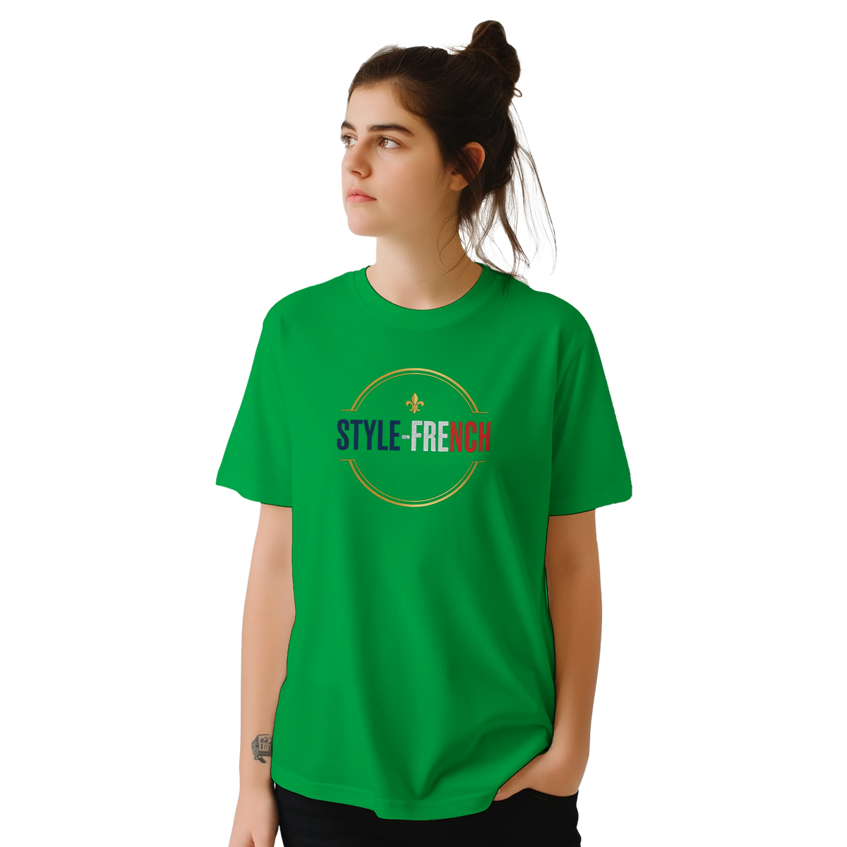 T-shirt  femme L'âme de France – Premium Cotton Tee with Classic French Design