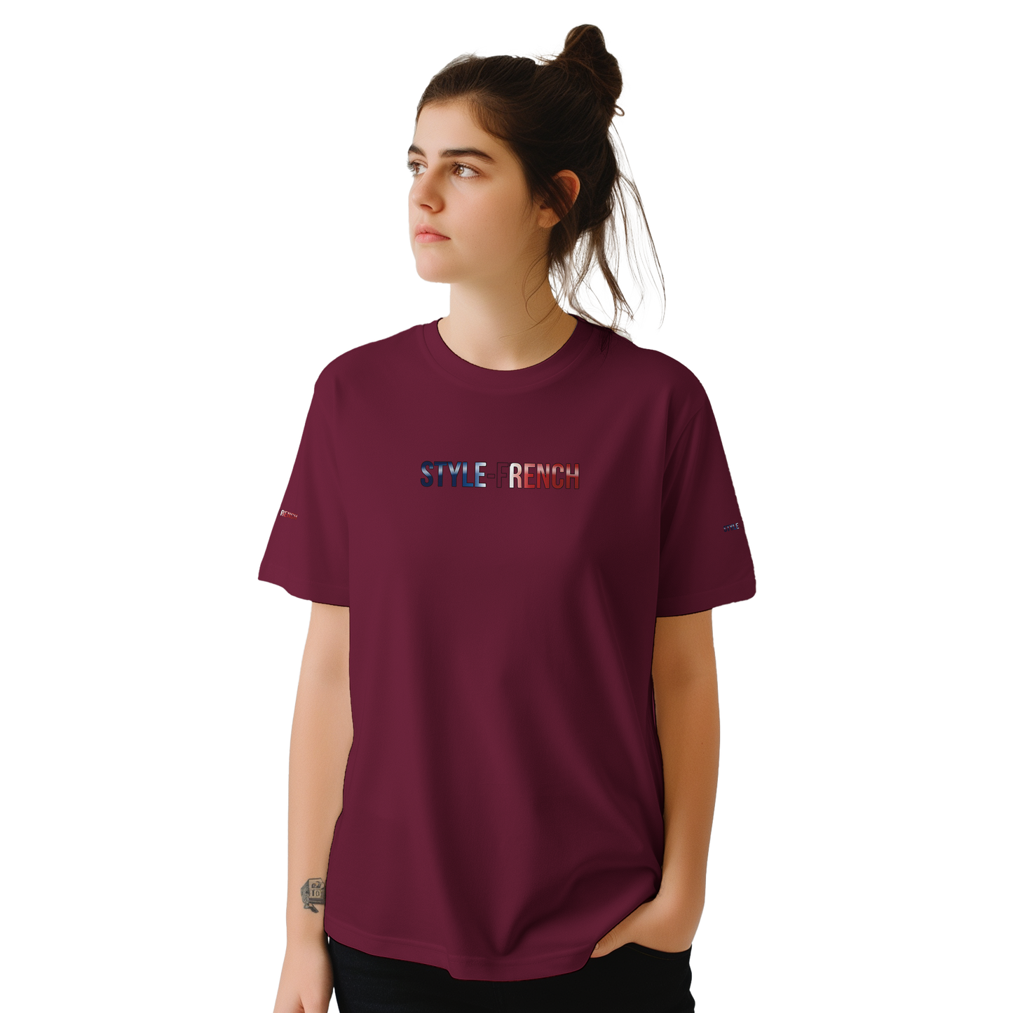 T-shirt Femme 'On ne nous arrête pas' – Coton Doux Premium