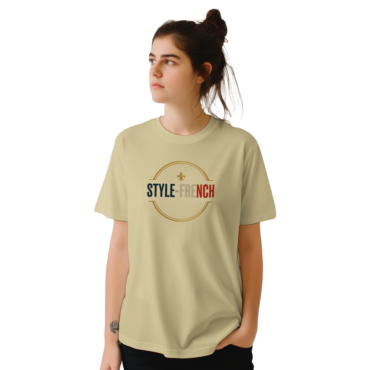 T-shirt Femme 'On ne nous arrête pas' – Coton Doux Premium