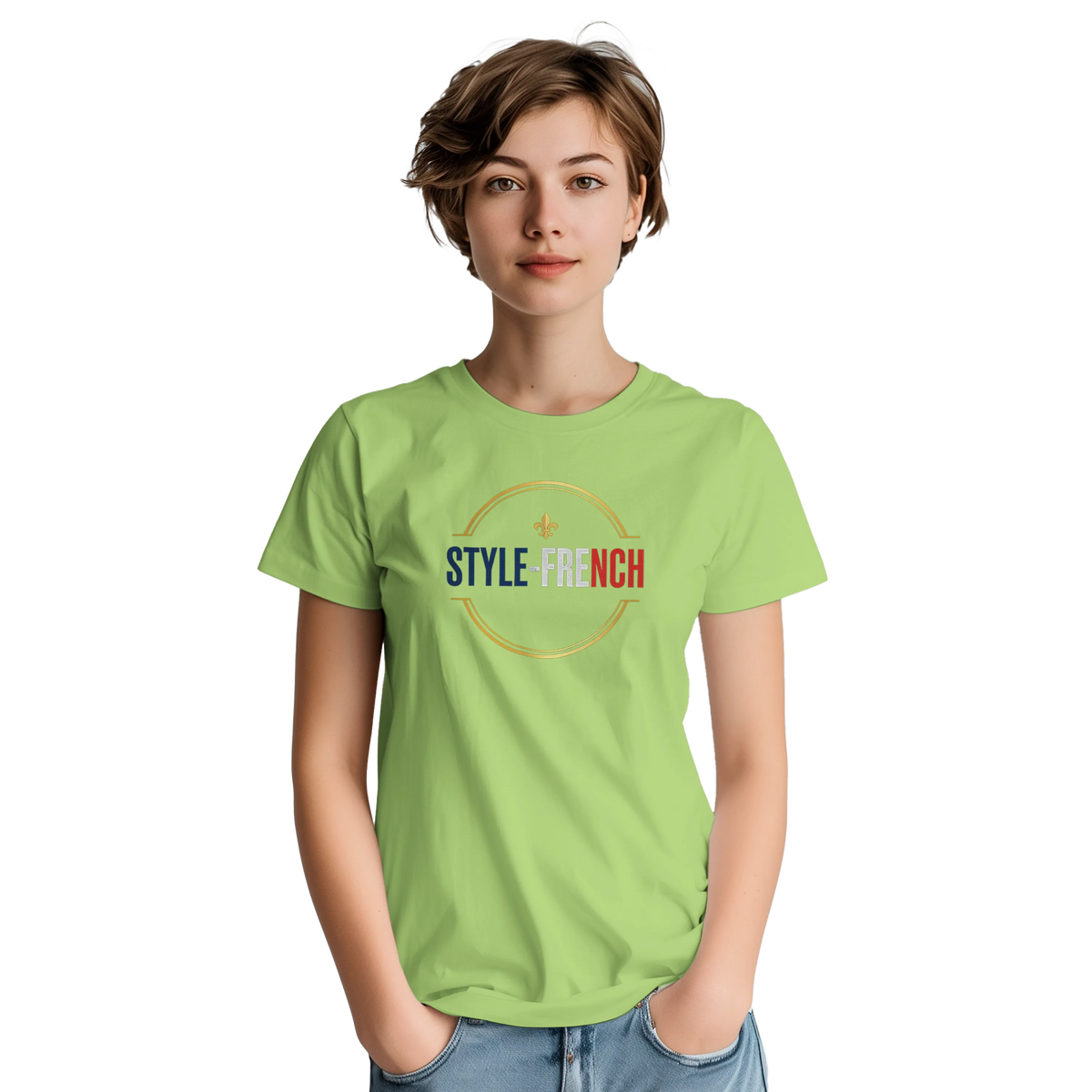 T-shirt Femme Jeanne d'Arc - Symbole Iconique en Coton Premium