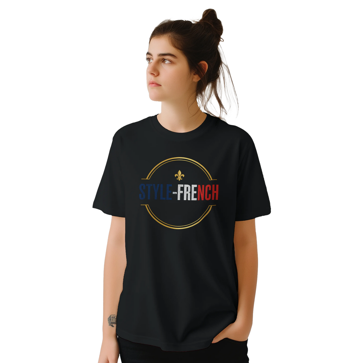 T-Shirt Unisexe Liberté Égalité Apéritif - T-Shirt Humoristique en Coton Premium