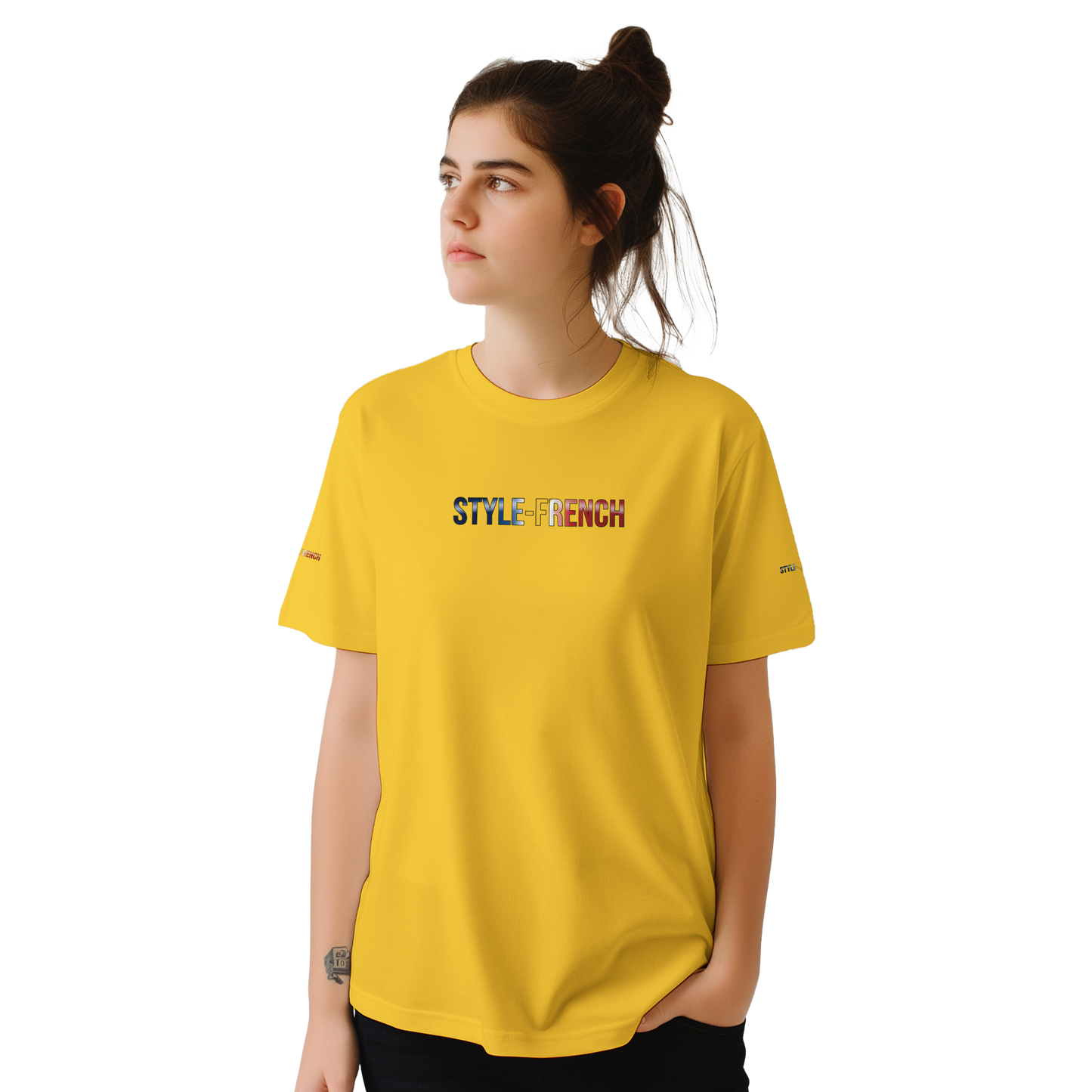 T-shirt Femme 'On ne nous arrête pas' – Coton Doux Premium