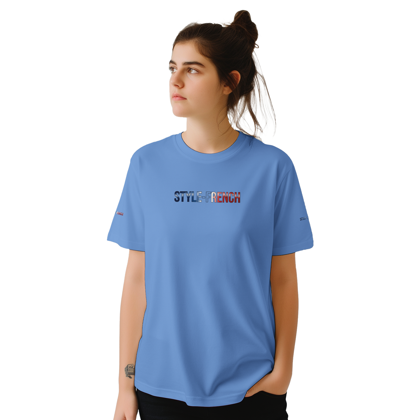 T-shirt Femme 'On ne nous arrête pas' – Coton Doux Premium