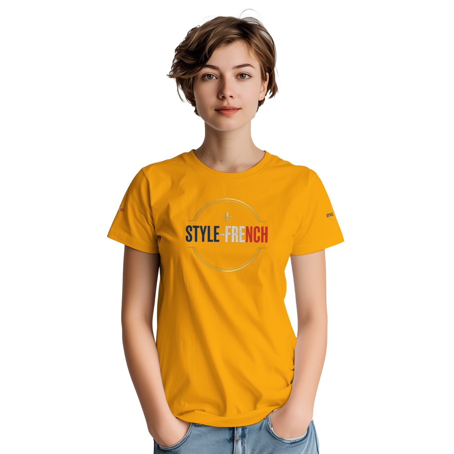T-shirt Unisexe Bordeaux Ville de France – Coton Épais Premium