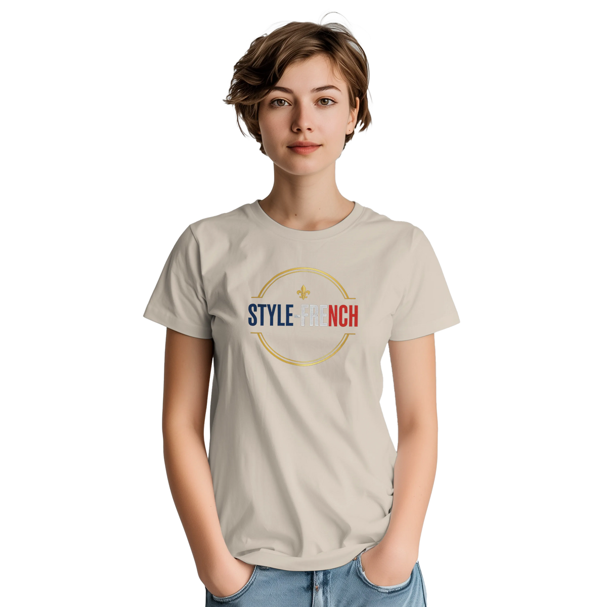 T-shirt Femme Jeanne d'Arc - Symbole Iconique en Coton Premium
