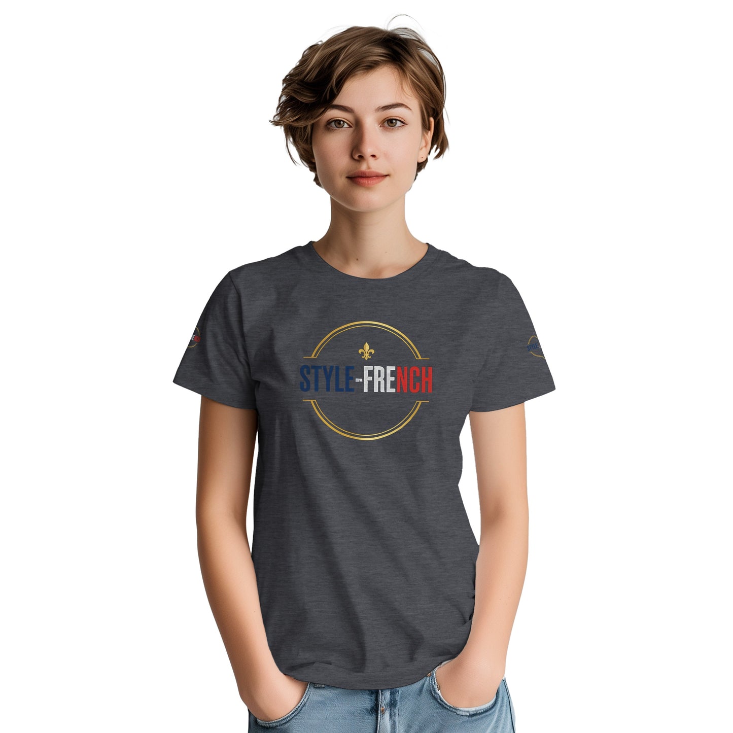 T-shirt Unisexe Caen - Ville de France - Design Classique en Coton
