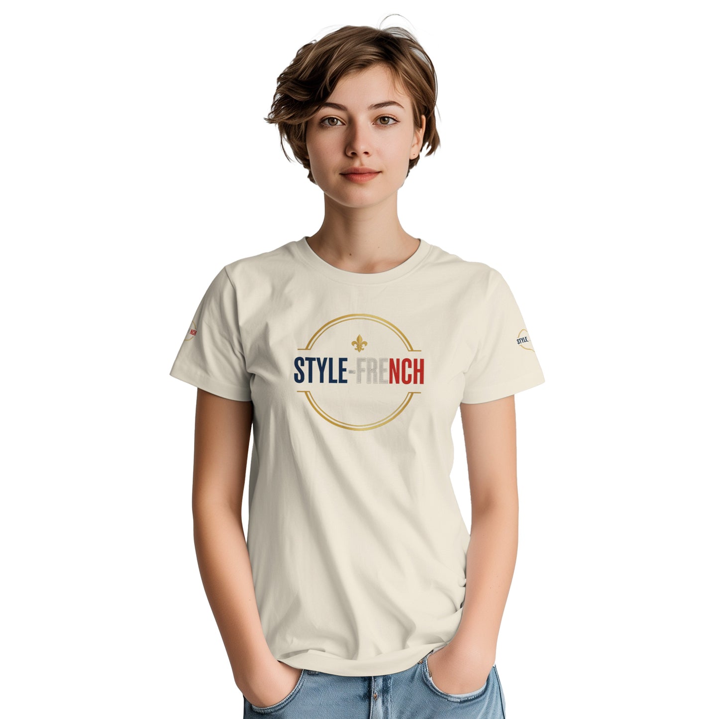 T-shirt Unisexe Bordeaux Ville de France – Coton Épais Premium