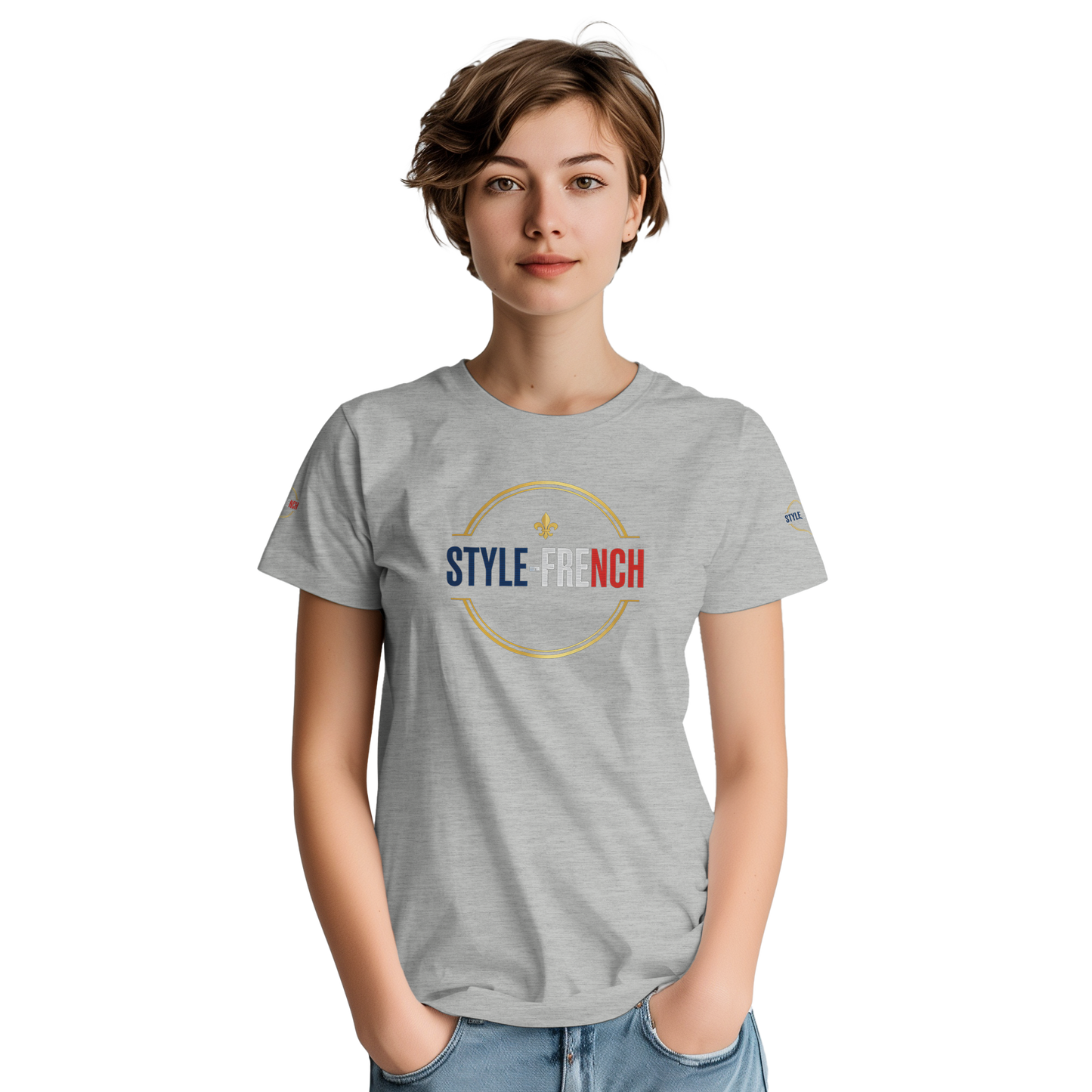 T-shirt Femme Jeanne d'Arc - Symbole Iconique en Coton Premium