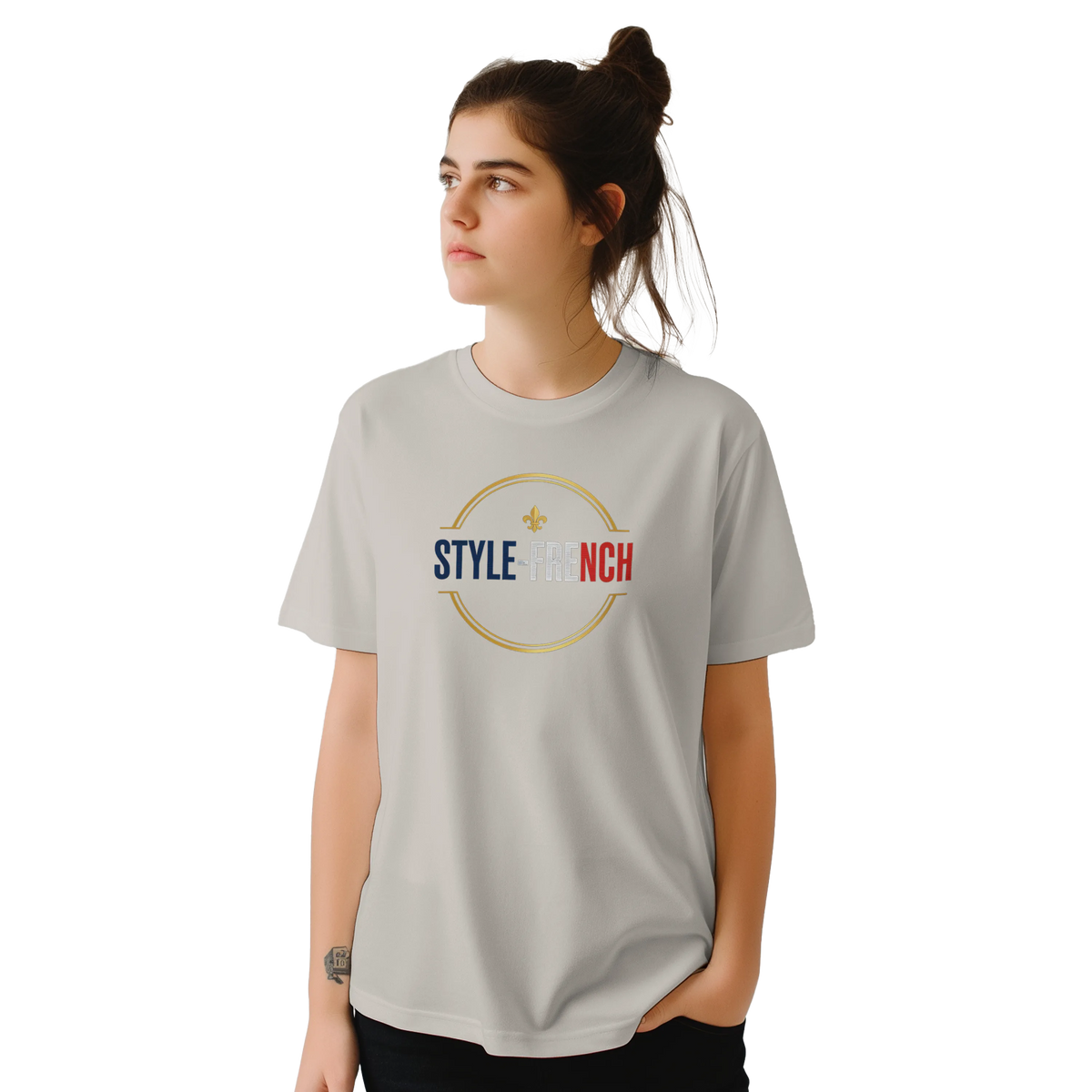 T-shirt Femme Debout la France – Coton Premium