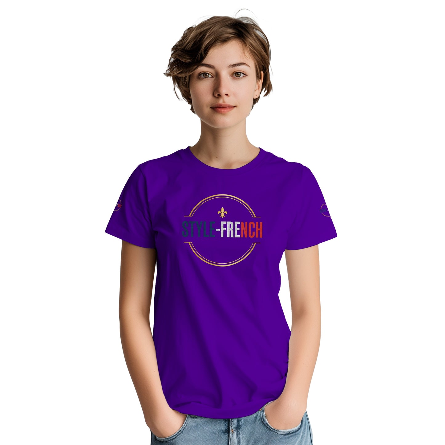 T-shirt Unisexe Bordeaux Ville de France – Coton Épais Premium