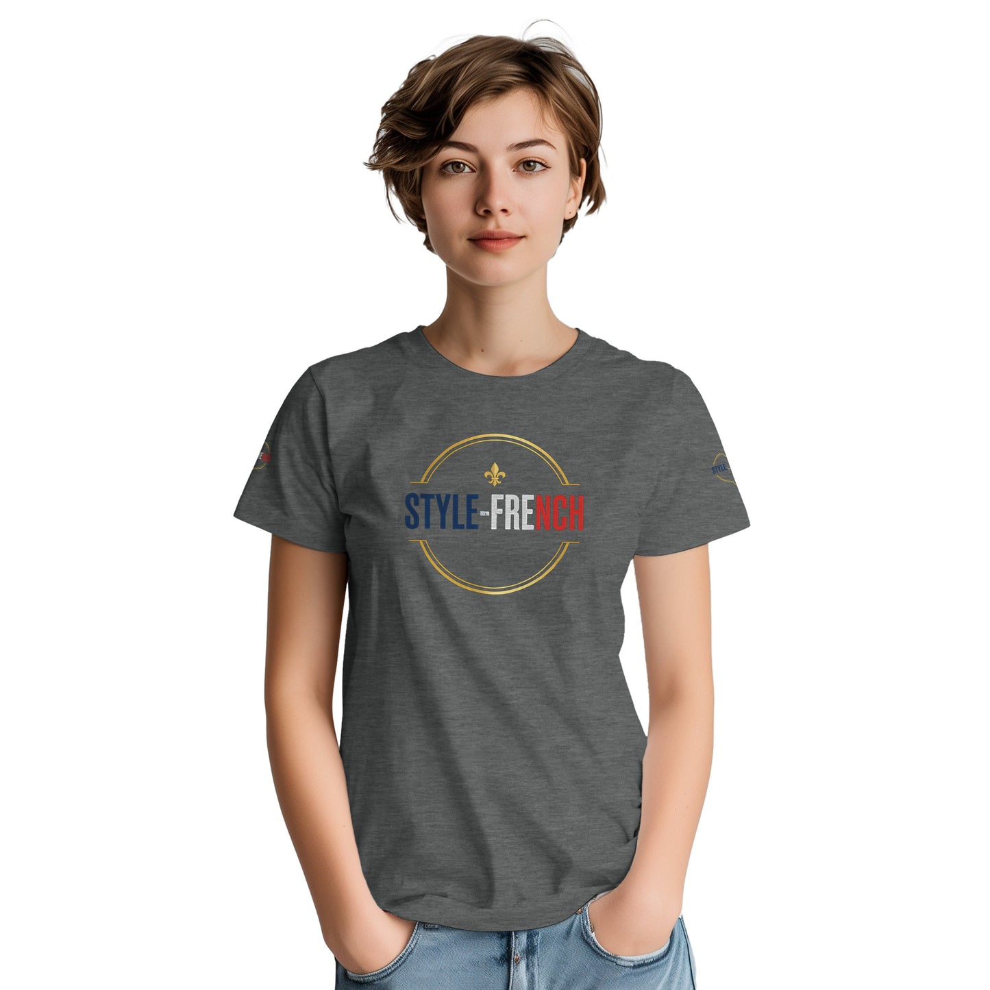 T-shirt Unisexe Caen - Ville de France - Design Classique en Coton