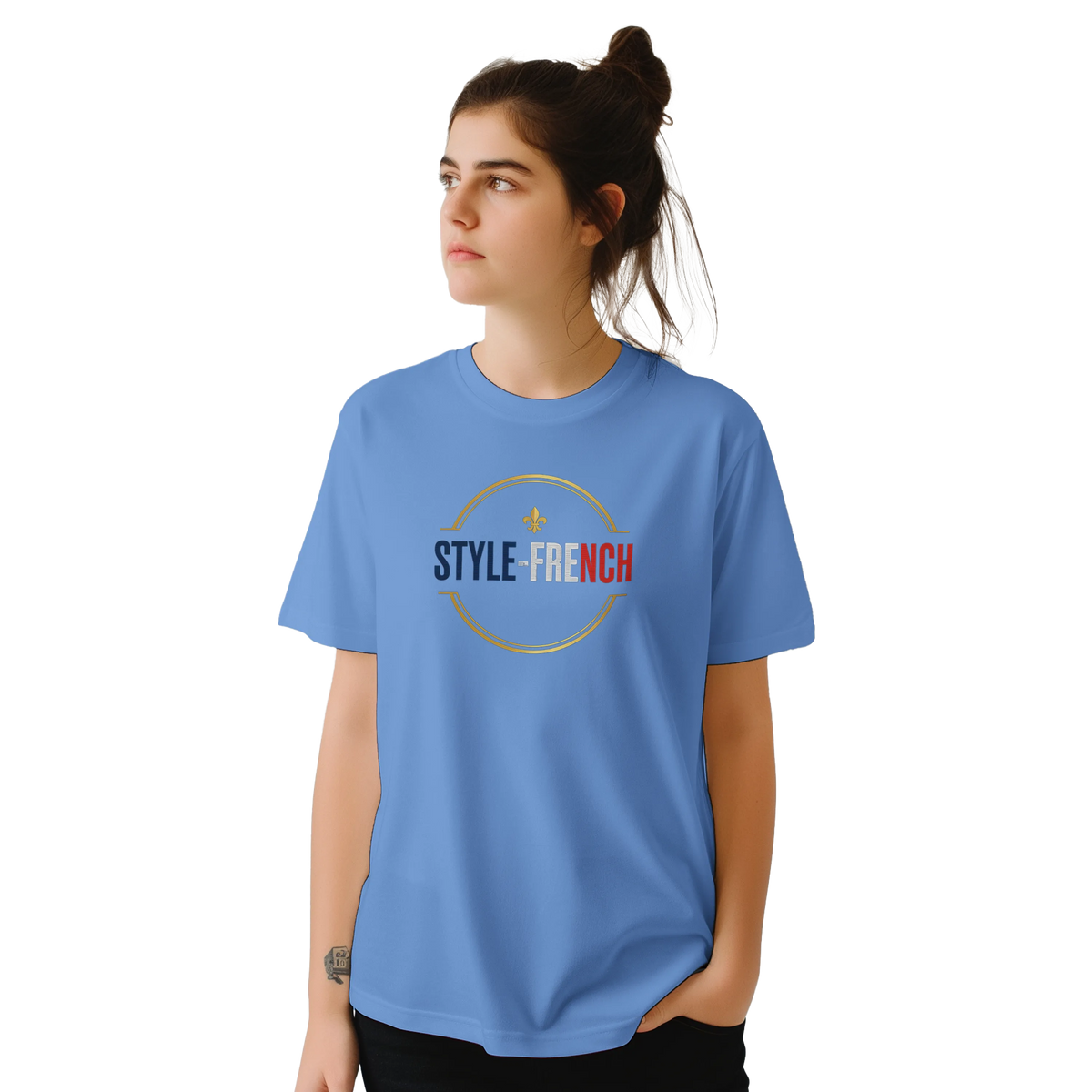 T-shirt  femme L'âme de France – Premium Cotton Tee with Classic French Design