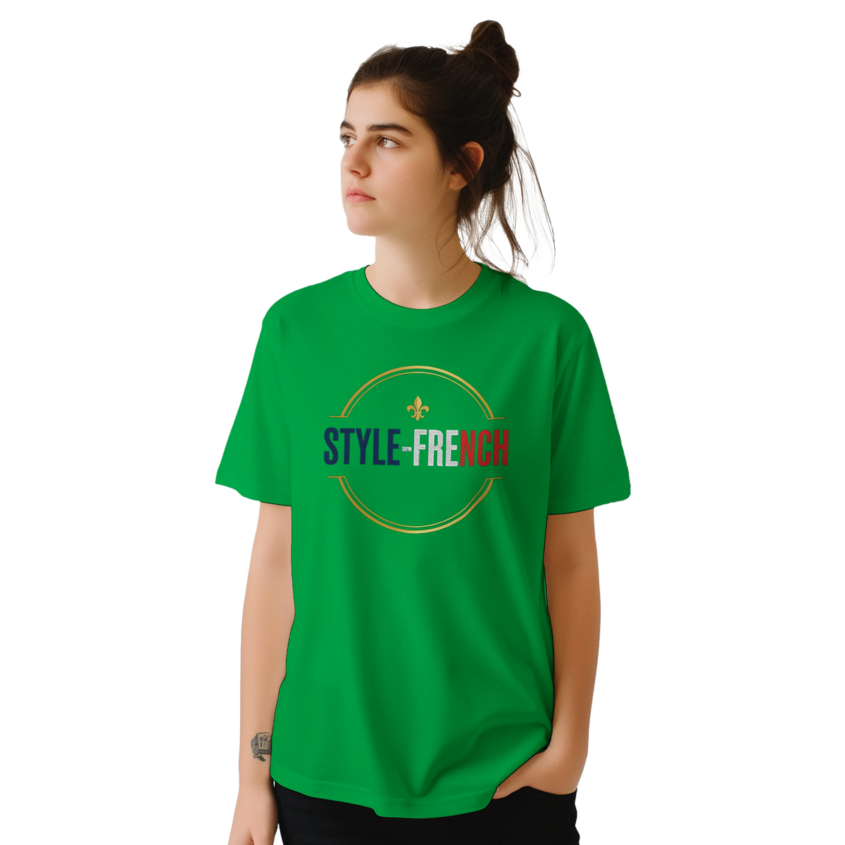 T-Shirt Unisexe Liberté Égalité Apéritif - T-Shirt Humoristique en Coton Premium