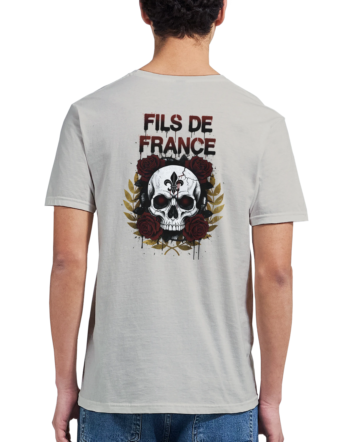 T-Shirt Homme Fils de France - Premium Coton Doux Impression Haute Définition