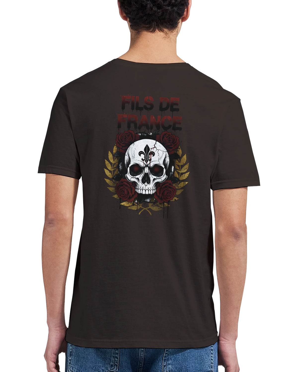 T-Shirt Homme Fils de France - Premium Coton Doux Impression Haute Définition