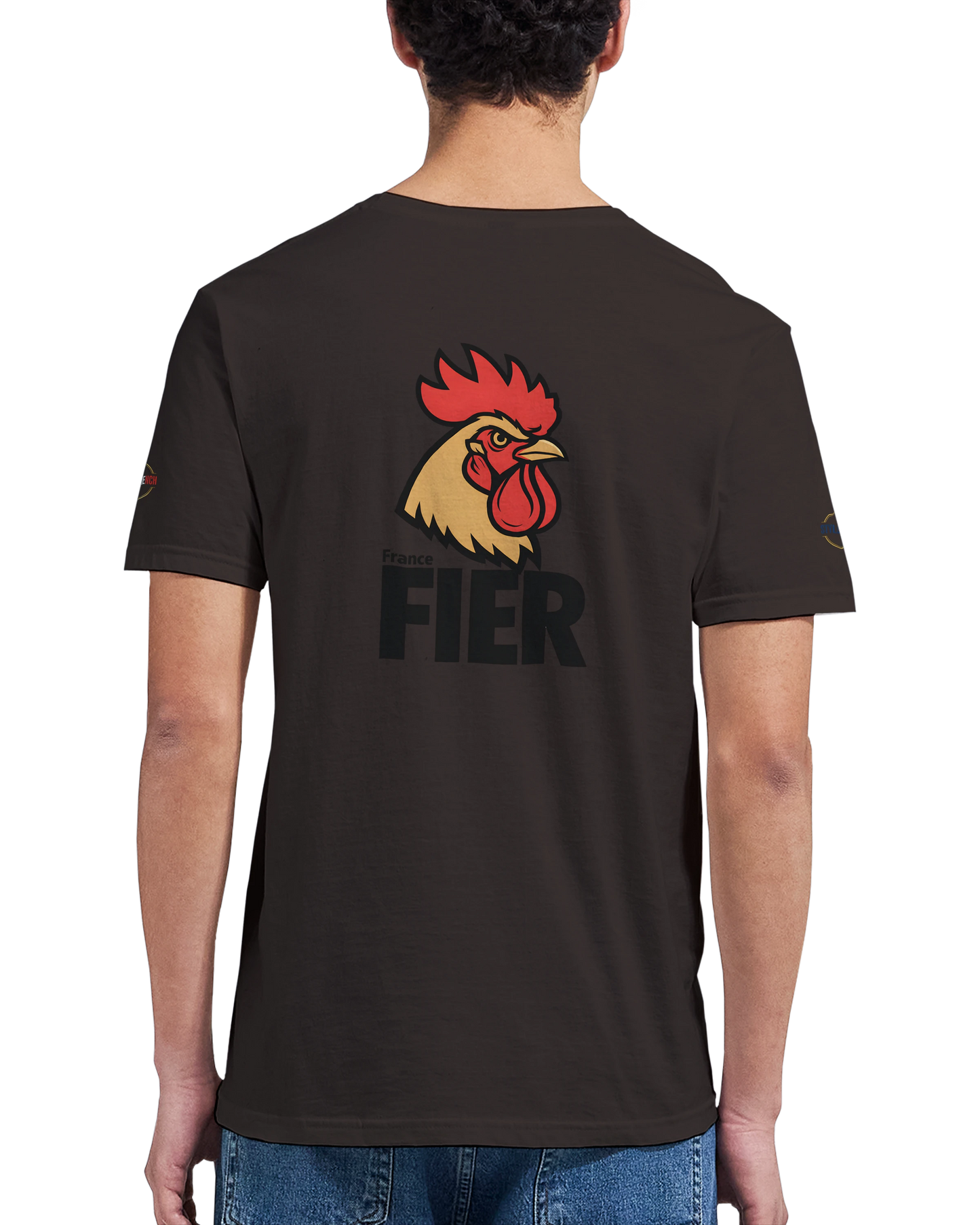 T-Shirt Homme France Fière - Premium Soft Cotton Graphic Tee