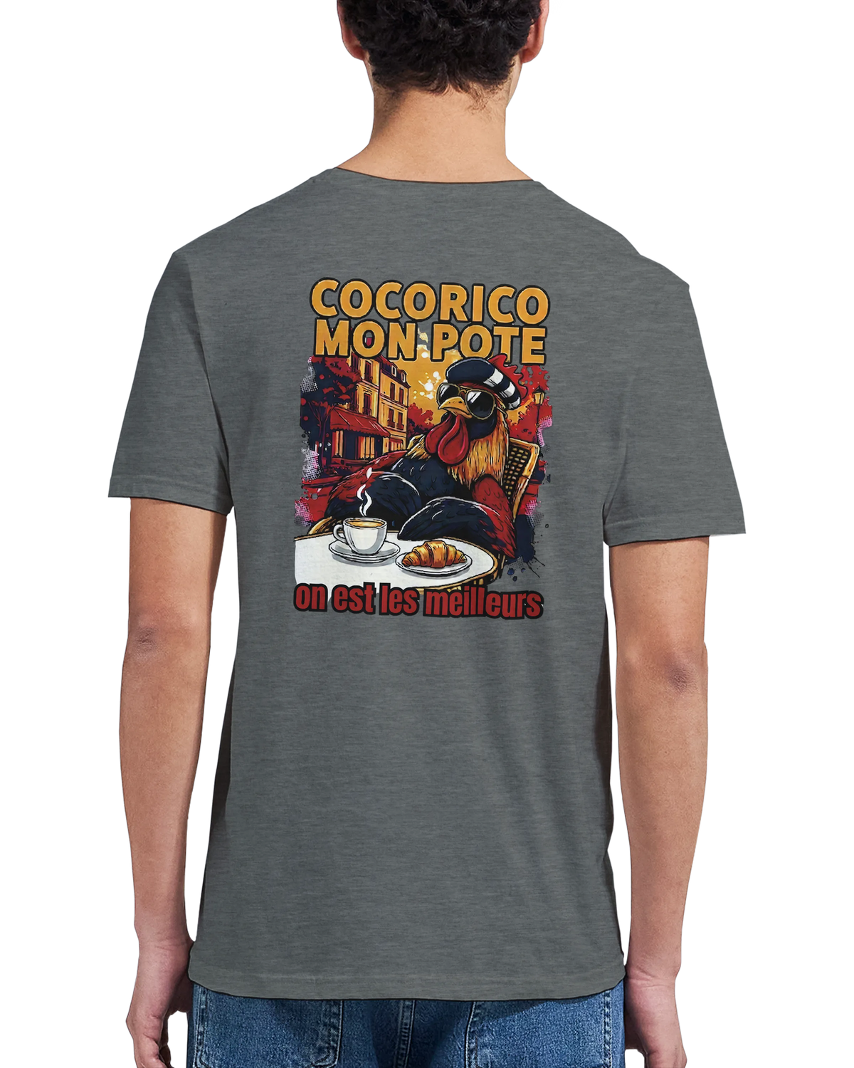 T-Shirt Homme "Cocorico On Est Les Meilleurs" – T-Shirt Premium Confortable