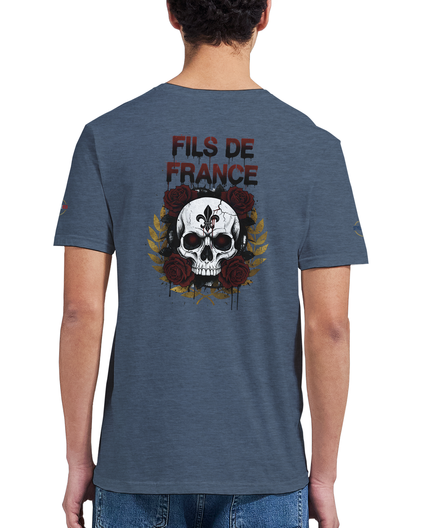 T-Shirt Homme Fils de France - Premium Coton Doux Impression Haute Définition