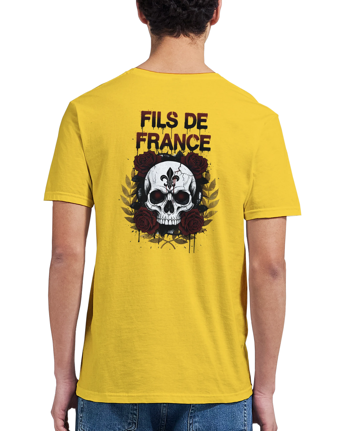 T-Shirt Homme Fils de France - Premium Coton Doux Impression Haute Définition