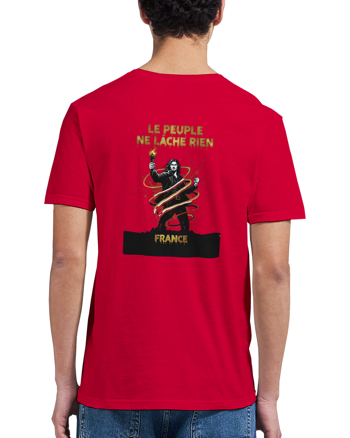 T-shirt Le Peuple Ne Lâche Rien – T-shirt Activiste Premium