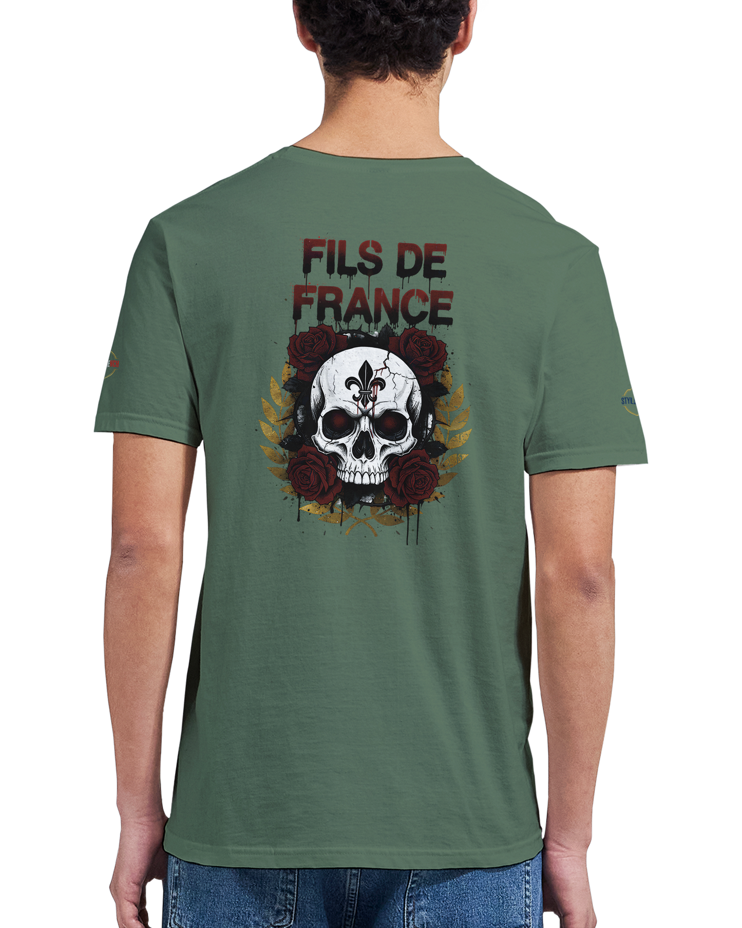 T-Shirt Homme Fils de France - Premium Coton Doux Impression Haute Définition