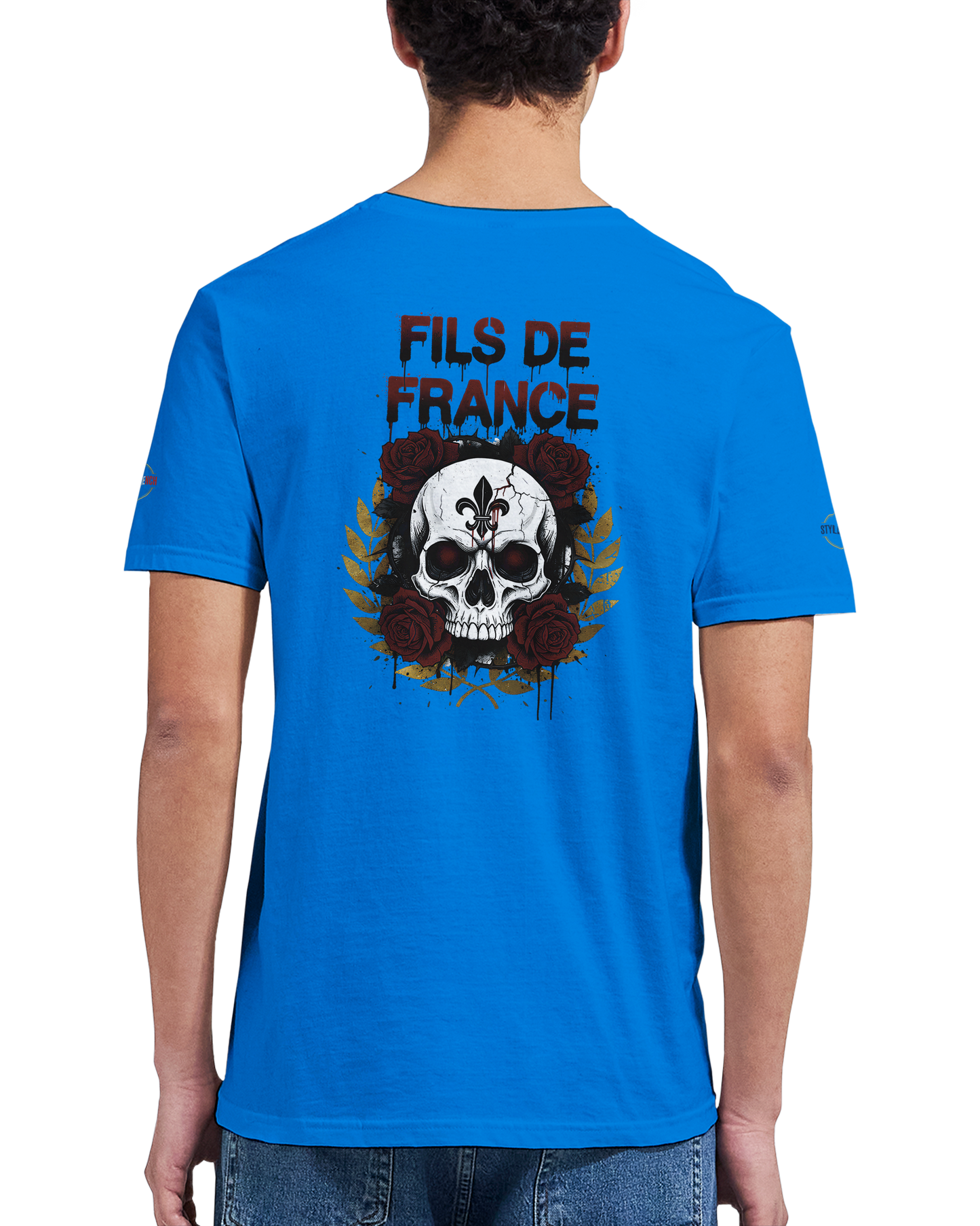 T-Shirt Homme Fils de France - Premium Coton Doux Impression Haute Définition