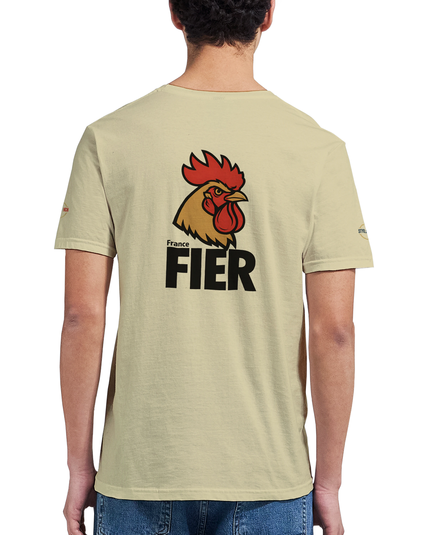 T-Shirt Homme France Fière - Premium Soft Cotton Graphic Tee