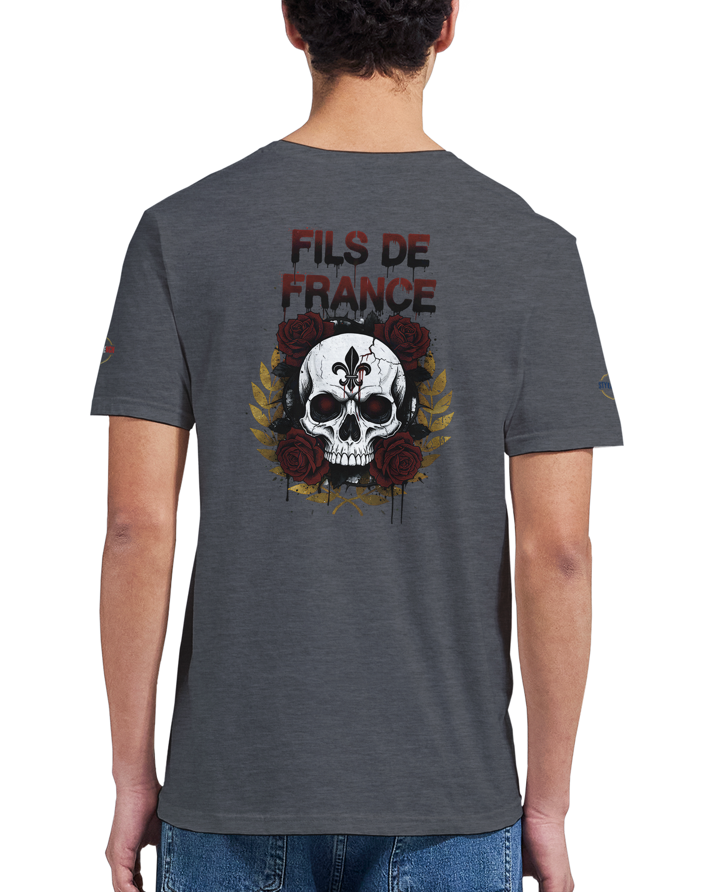 T-Shirt Homme Fils de France - Premium Coton Doux Impression Haute Définition