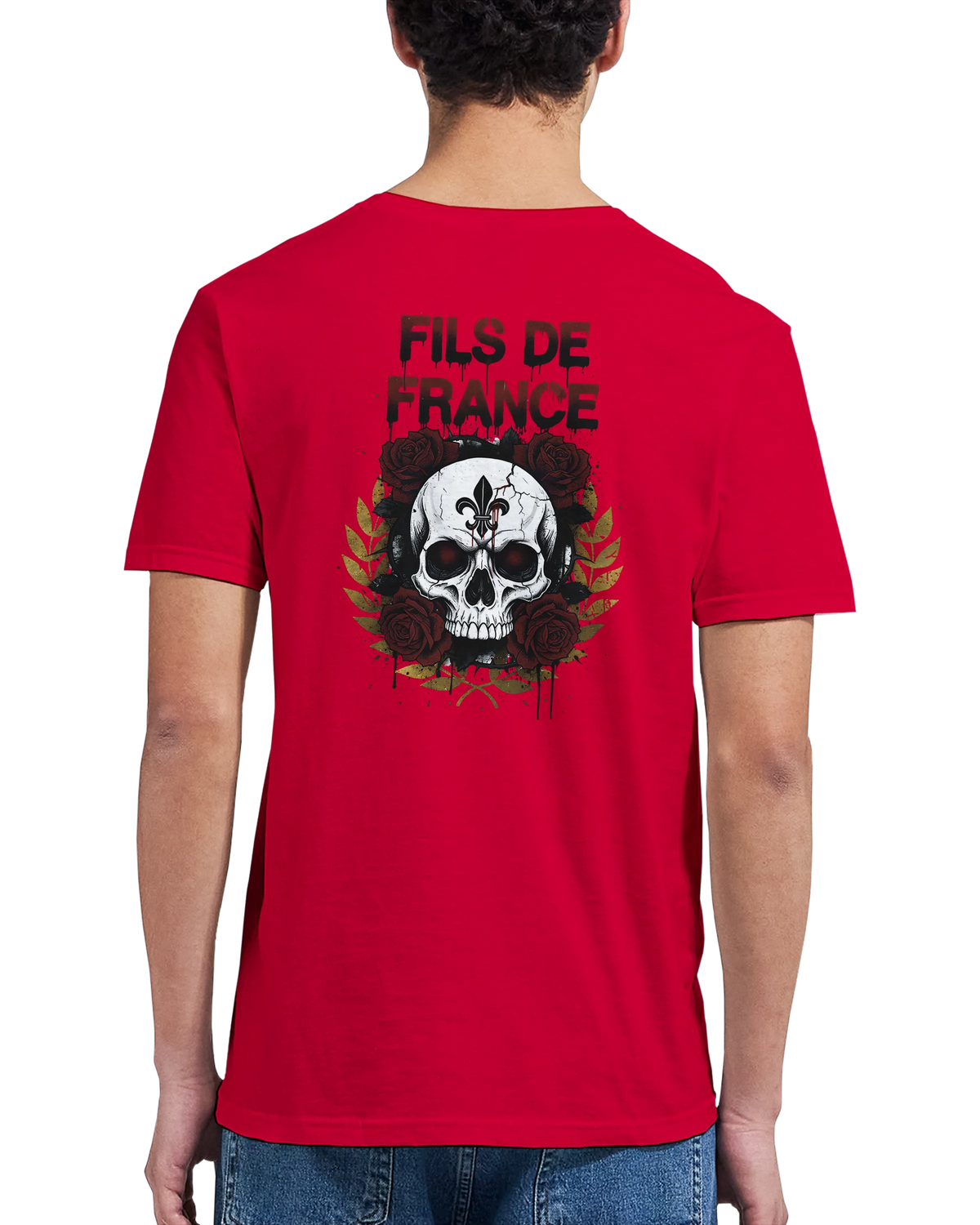 T-Shirt Homme Fils de France - Premium Coton Doux Impression Haute Définition