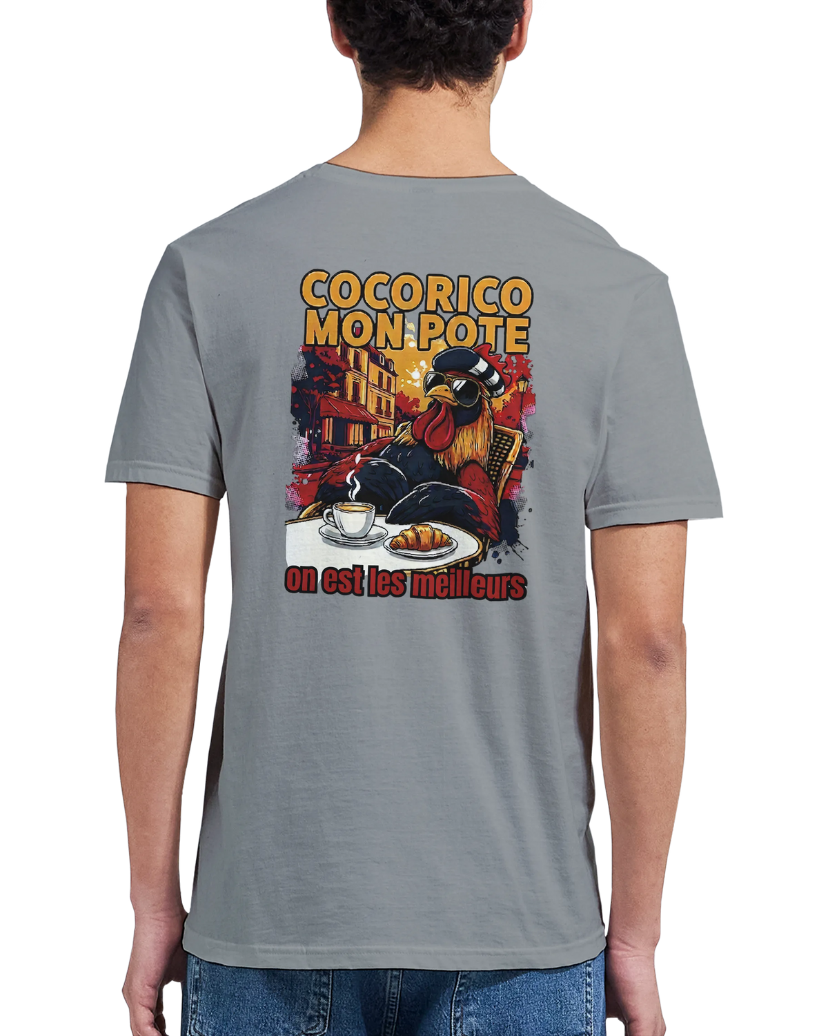 T-Shirt Homme "Cocorico On Est Les Meilleurs" – T-Shirt Premium Confortable