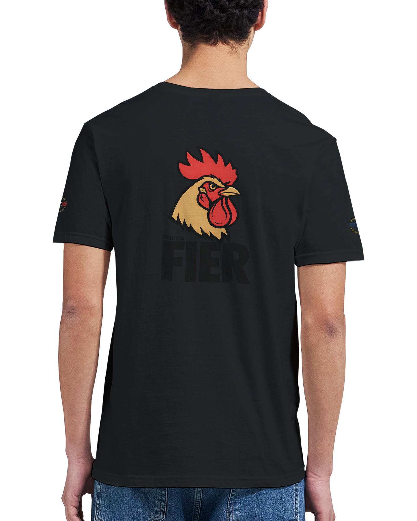 T-Shirt Homme France Fière - Premium Soft Cotton Graphic Tee
