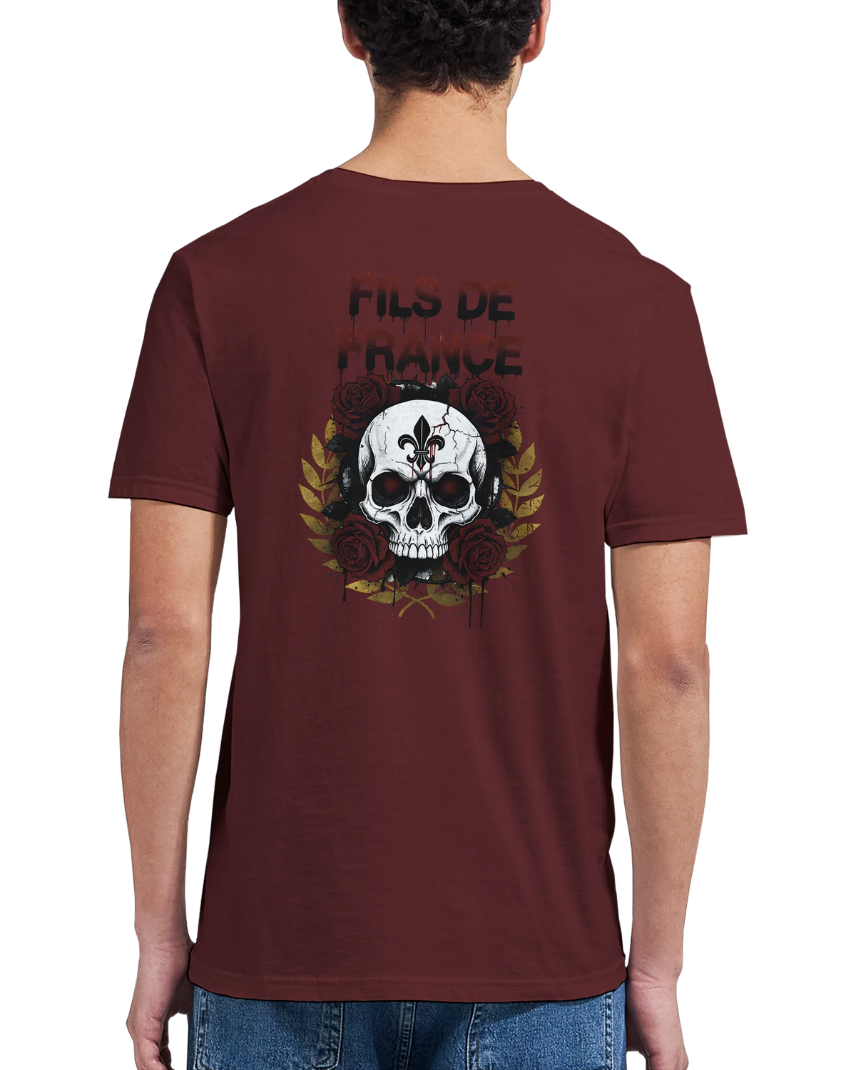 T-Shirt Homme Fils de France - Premium Coton Doux Impression Haute Définition