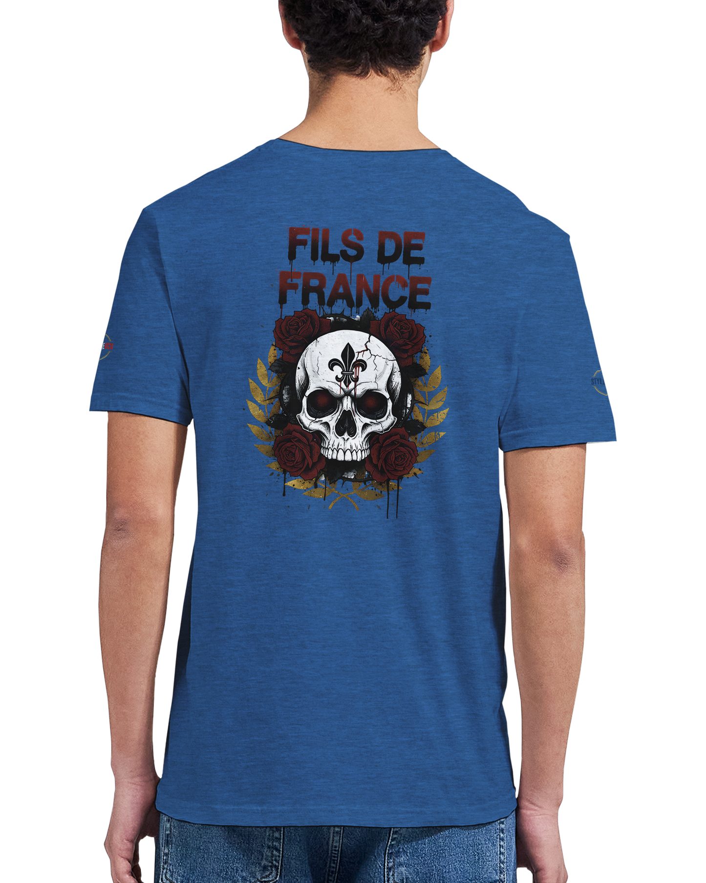 T-Shirt Homme Fils de France - Premium Coton Doux Impression Haute Définition