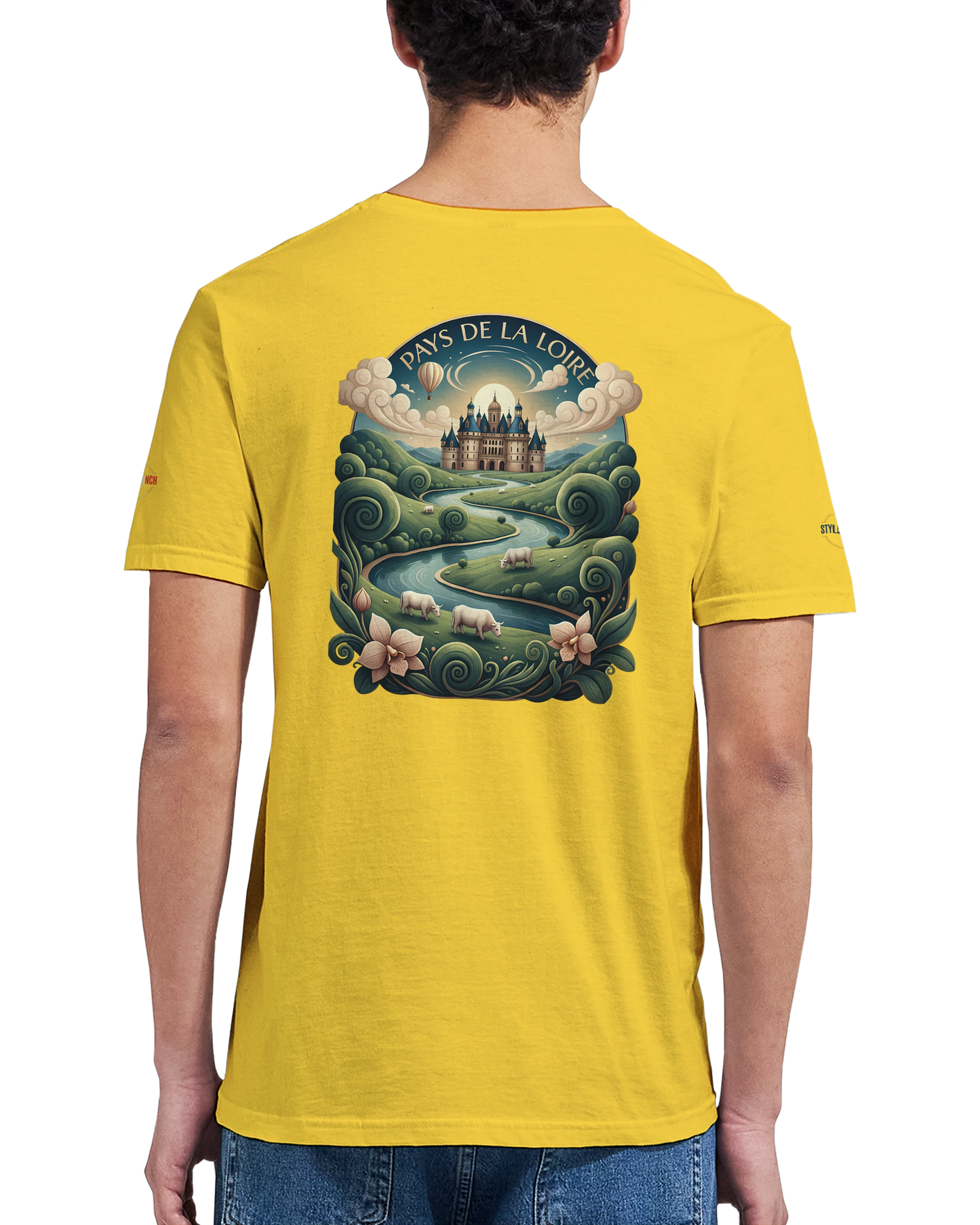 T-shirt Unisexe Pays de la Loire – Design Régional Premium