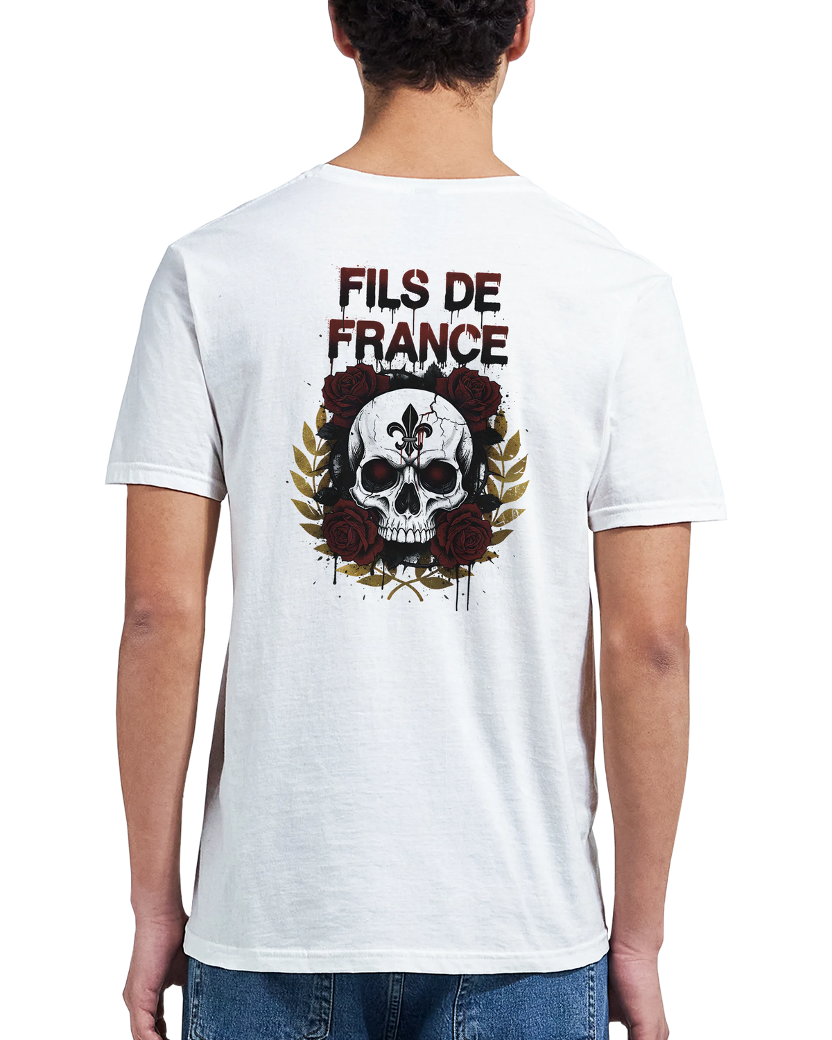 T-Shirt Homme Fils de France - Premium Coton Doux Impression Haute Définition