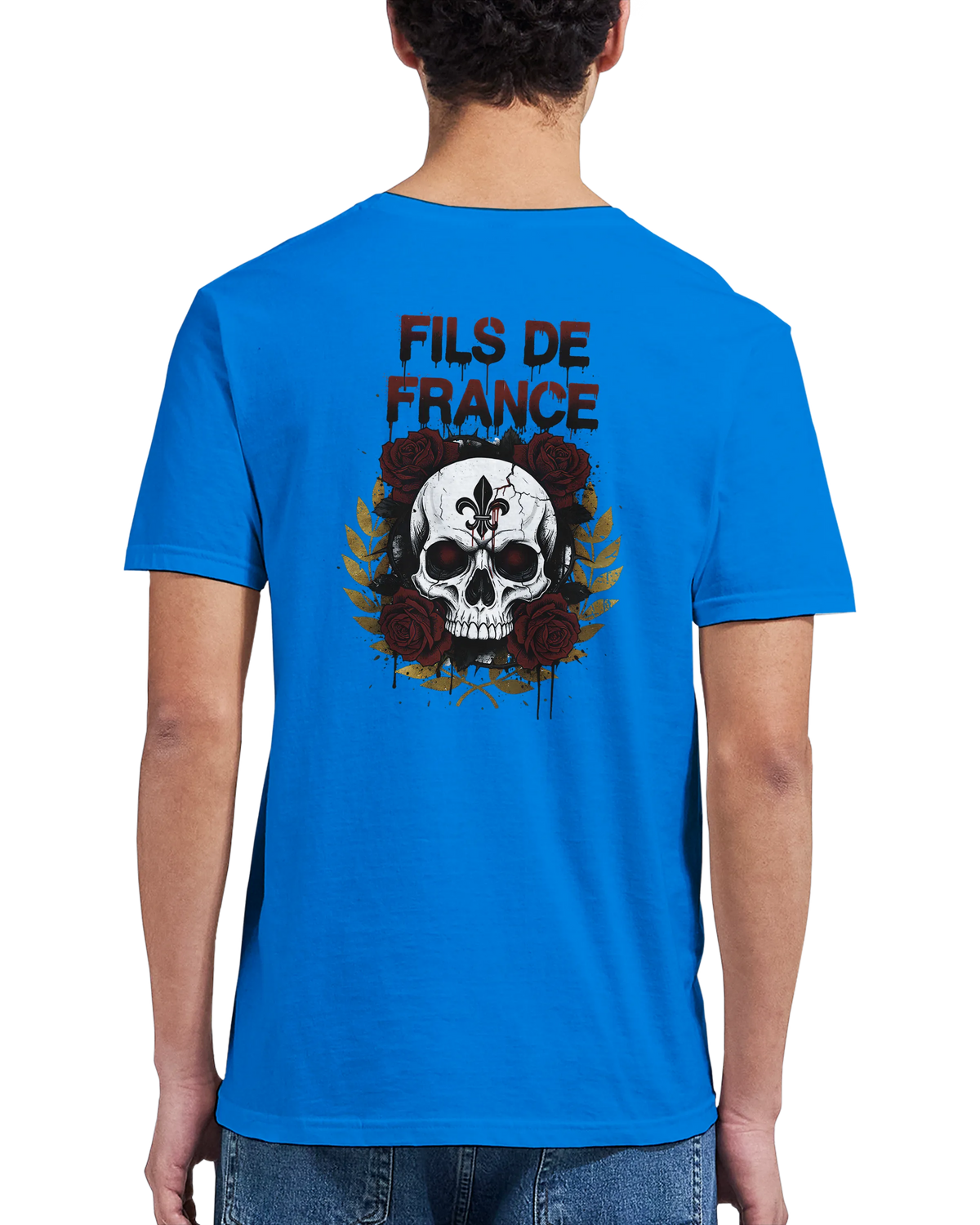 T-Shirt Homme Fils de France - Premium Coton Doux Impression Haute Définition