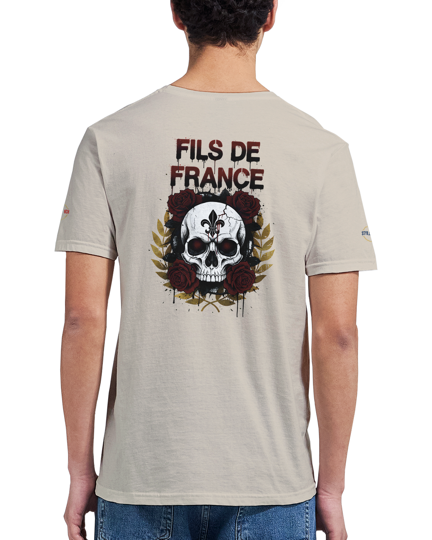 T-Shirt Homme Fils de France - Premium Coton Doux Impression Haute Définition
