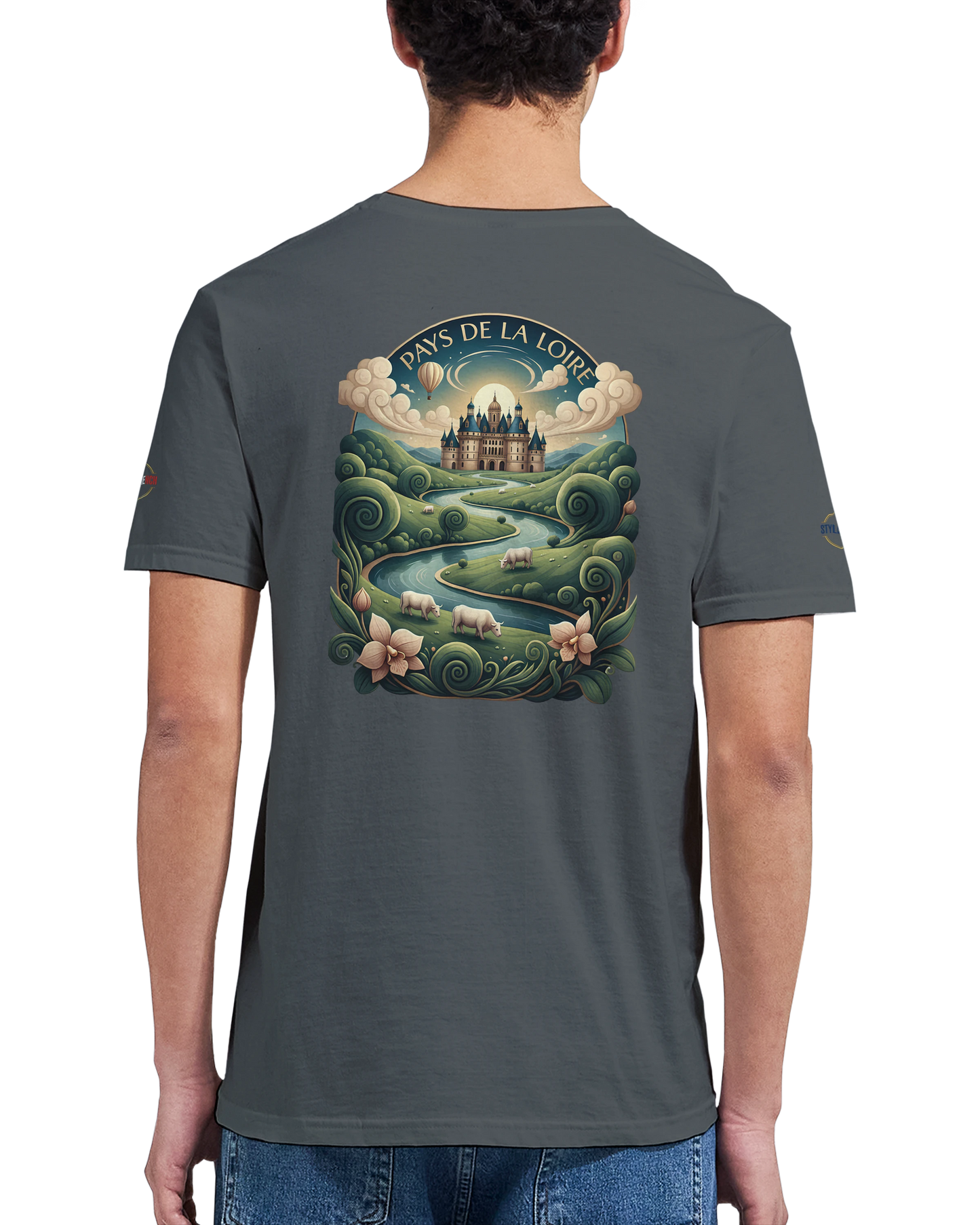 T-shirt Unisexe Pays de la Loire – Design Régional Premium