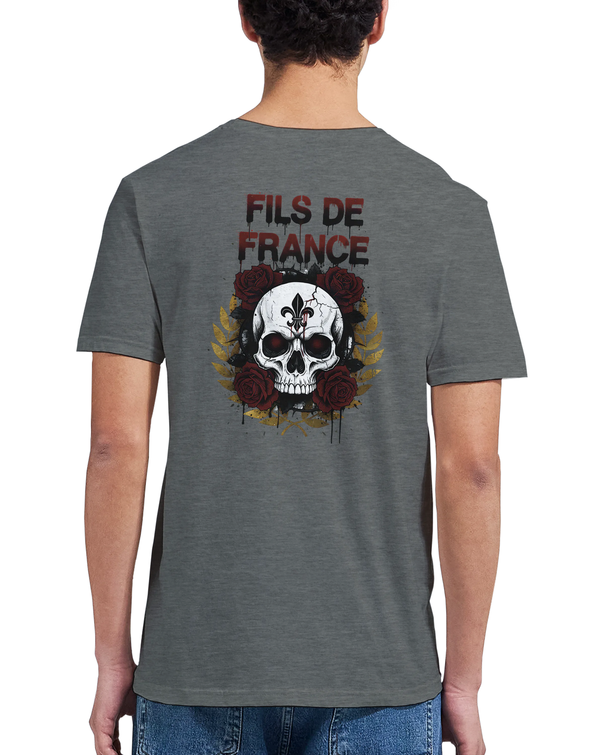 T-Shirt Homme Fils de France - Premium Coton Doux Impression Haute Définition