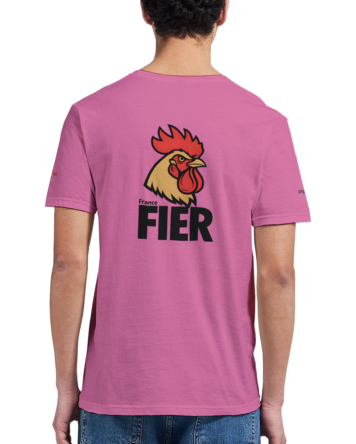 T-Shirt Homme France Fière - Premium Soft Cotton Graphic Tee